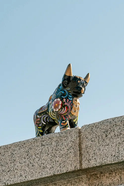 torito de pucara negro en andalucia de URURI